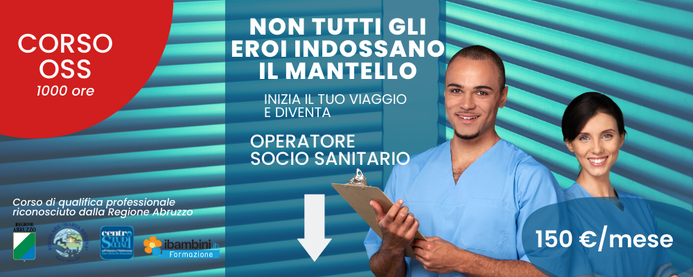 Corso per Operatore Socio Sanitario (OSS) a Pescara e Teramo